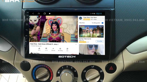 Màn hình DVD Android xe Daewoo Gentra 2005 - 2011 | Gotech GT6 New